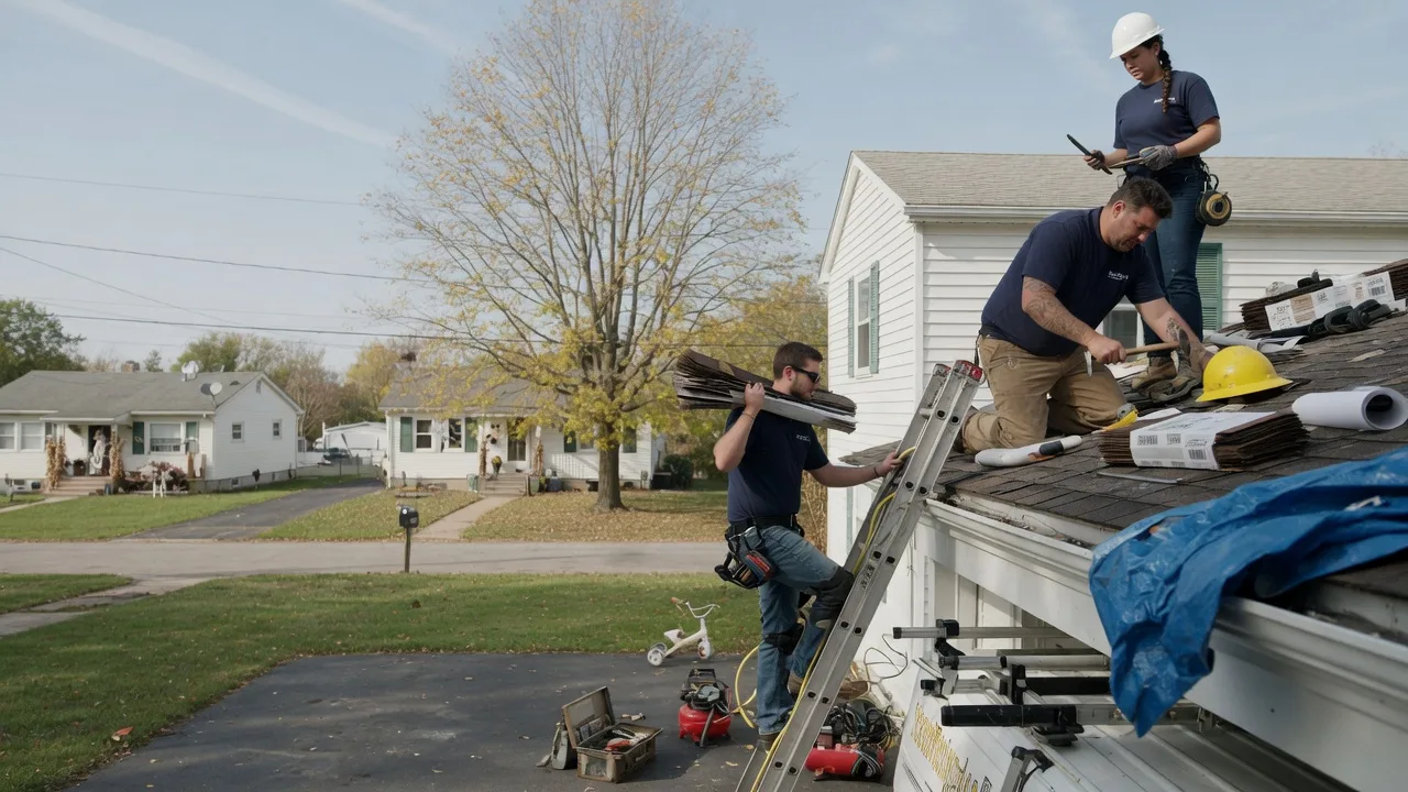Local Roofing Contractors in Kinmundy, IL near me